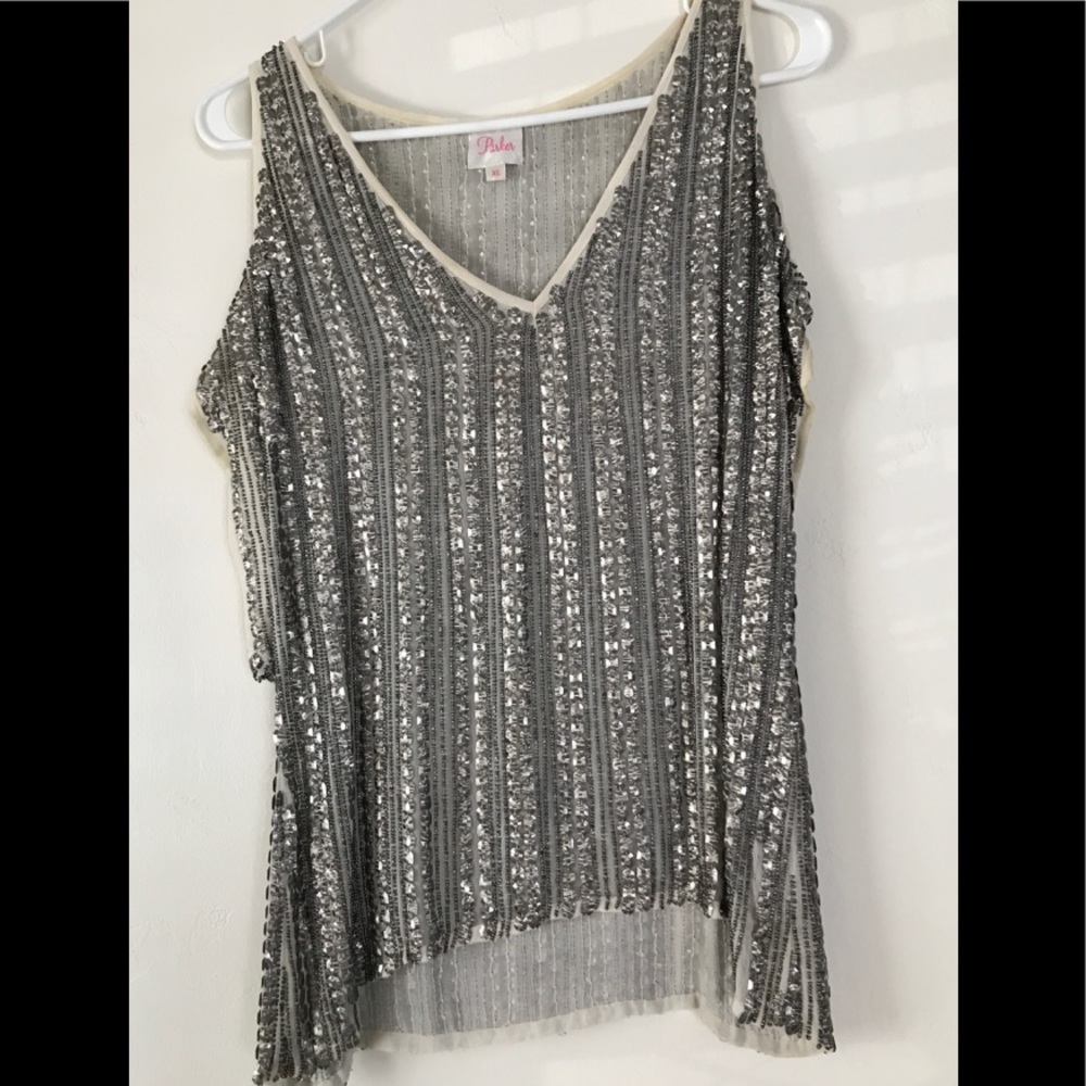 Parker beaded top