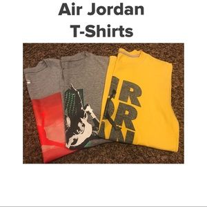 3 Air Jordan T-Shirts- XL