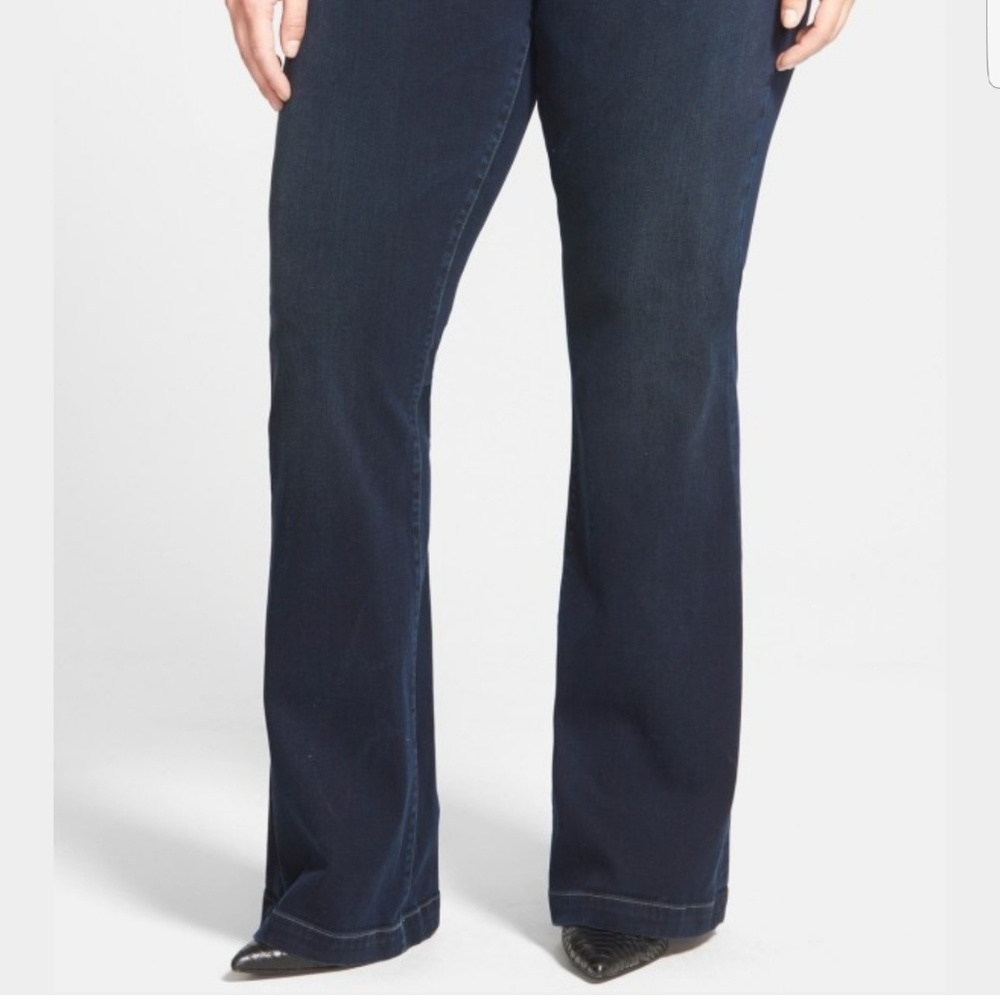 Jeans flared leg