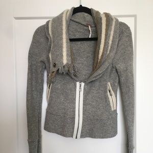 Free People Zip Up