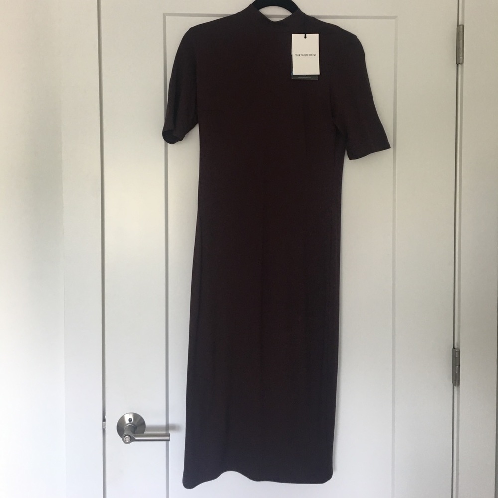 Maroon dress