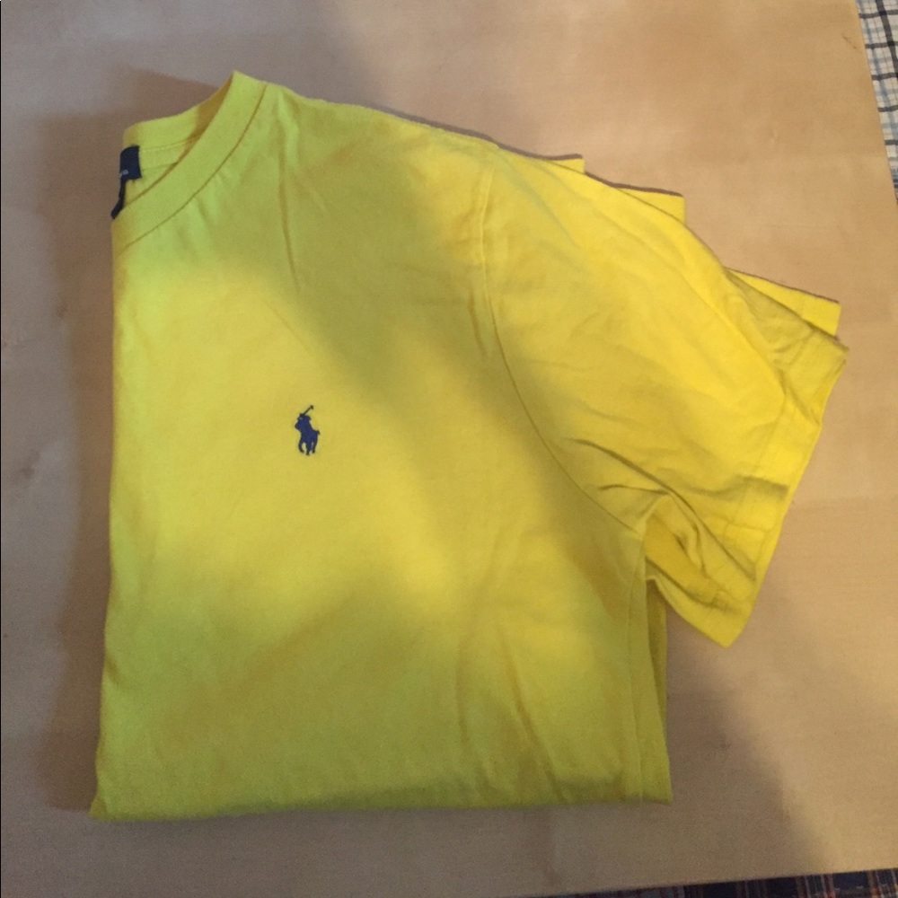 Polo by Ralph Lauren shirt yellow XL (18-20)