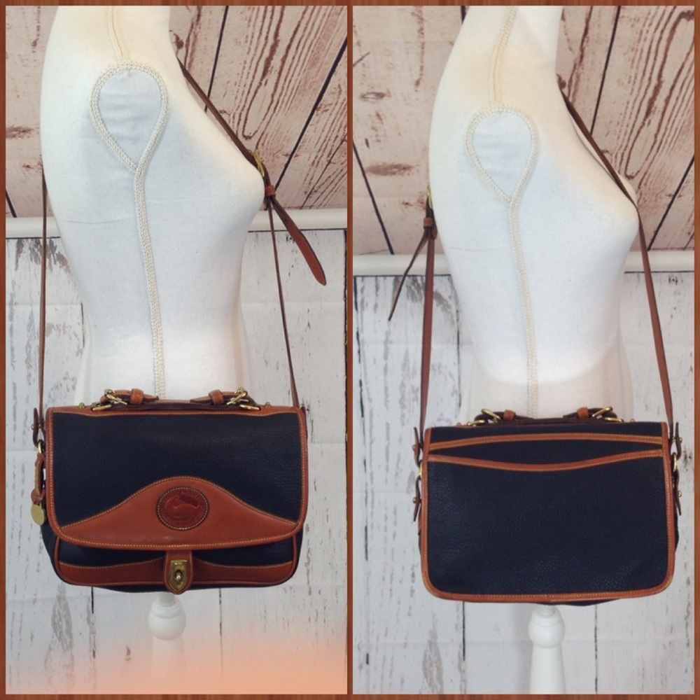Vintage Dooney and Bourke Carrier Shoulder Bag