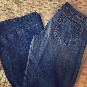 American Eagle flair jeans