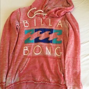 Billa bong pink distressed sweatshirt
