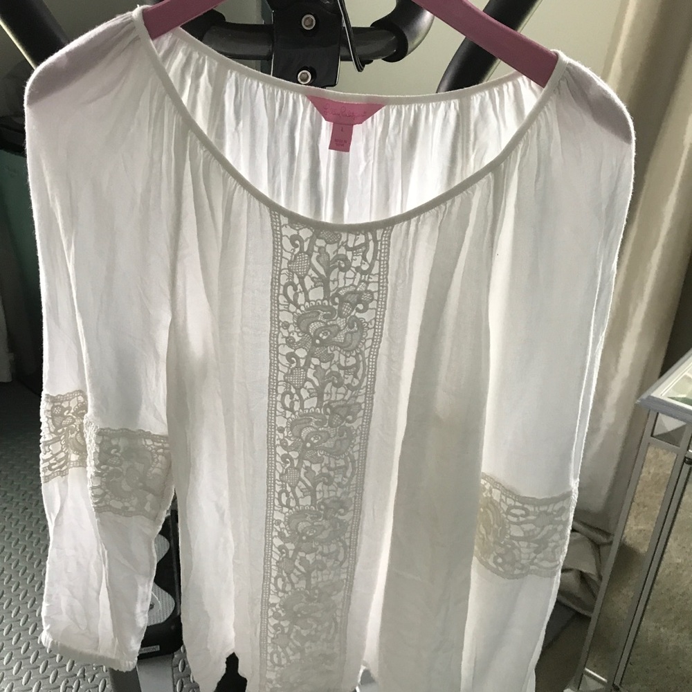 Lilly Pulitzer White Top
