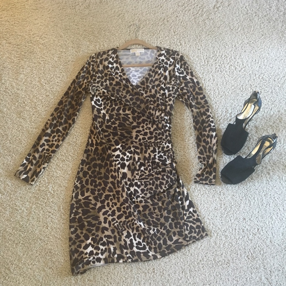 Michael Kors leopard print dress