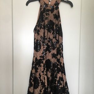 High Neck Lace Dress