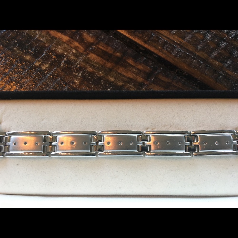 💥💥New Price-Men's Stainless /Diamond Bracelet