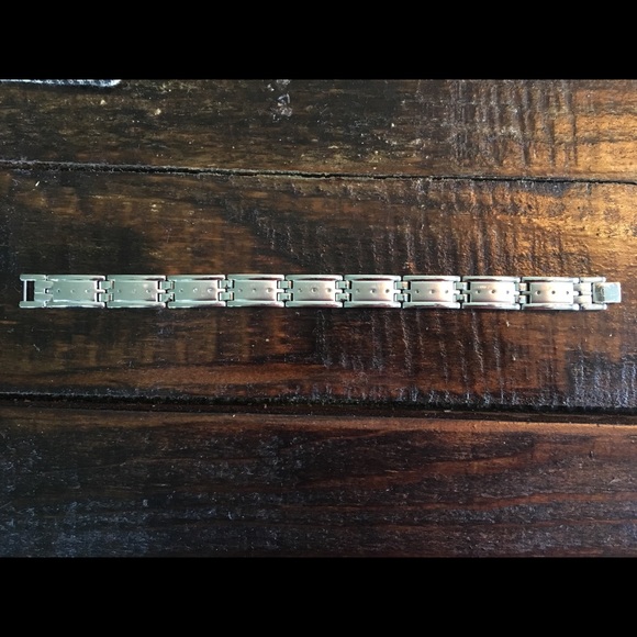 💥💥New Price-Men's Stainless /Diamond Bracelet - Picture 3 of 4