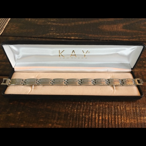 💥💥New Price-Men's Stainless /Diamond Bracelet - Picture 4 of 4