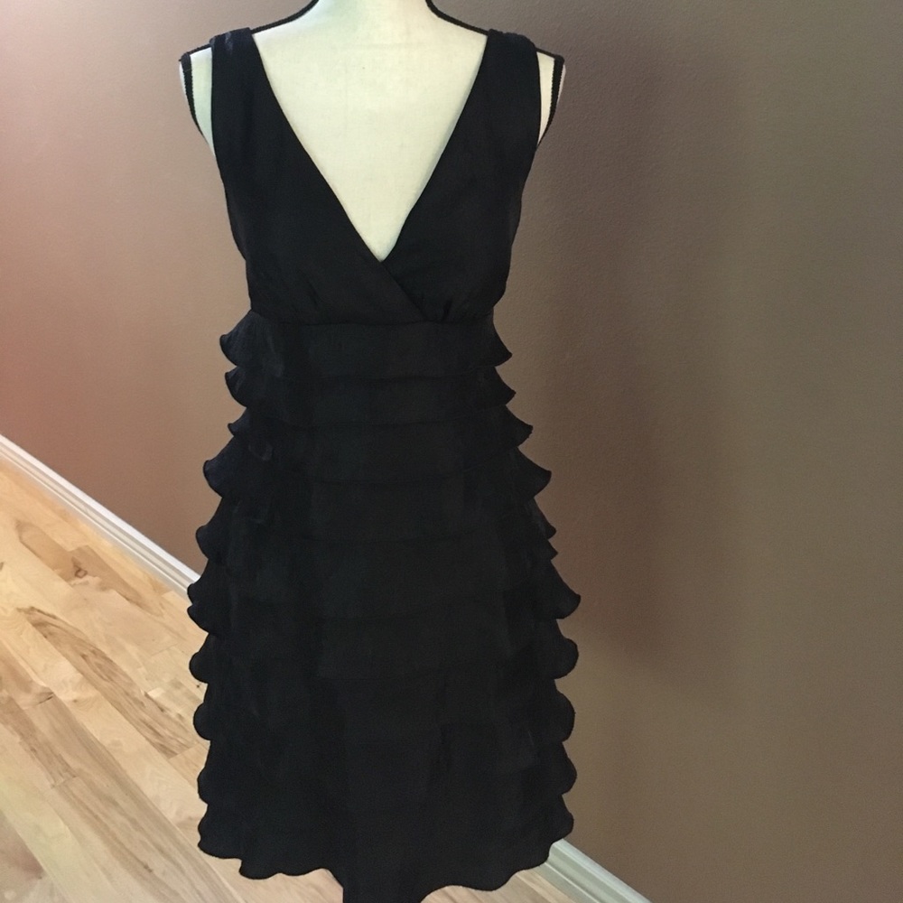 CONNECTED Cocktail Dress w/ Ruffles