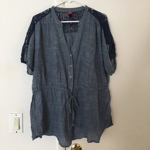 Chambray Top