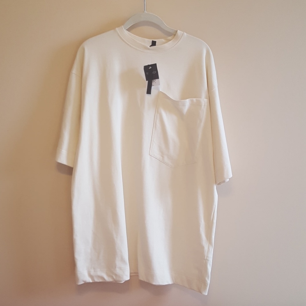 Topshop oversized T-shirt Dress