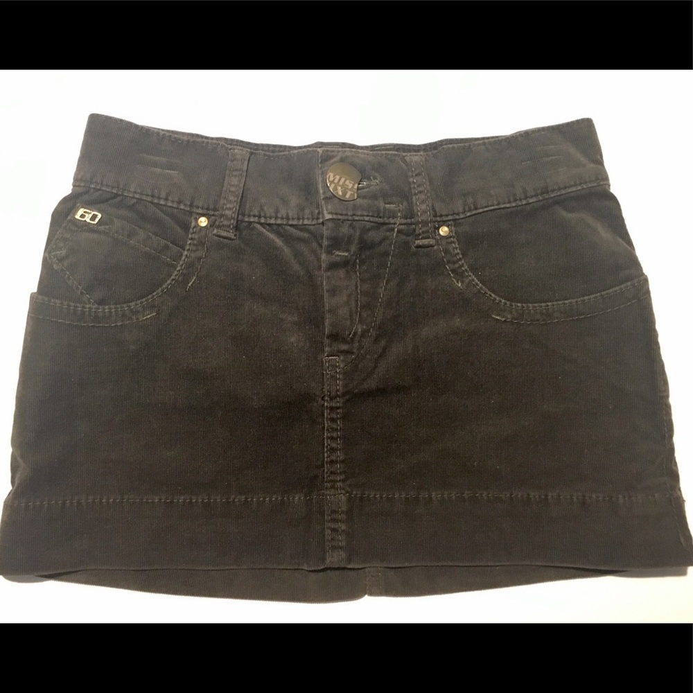 Miss Sixty Corduroy Mini Skirt XS