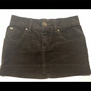 Miss Sixty Corduroy Mini Skirt XS