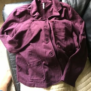 Purple blazer