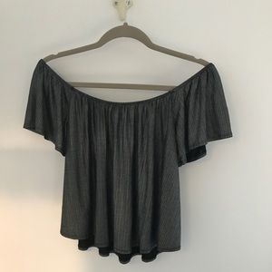 Urban outfitter off the shoulder top