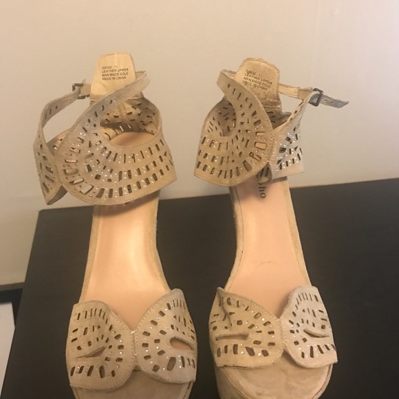 Tan Suede Heels - Picture 2 of 5