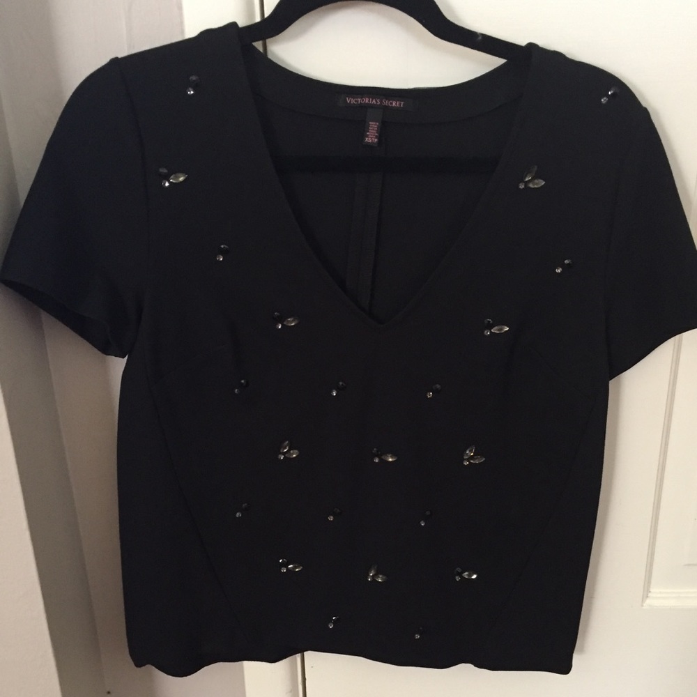 Black Victoria's Secret top