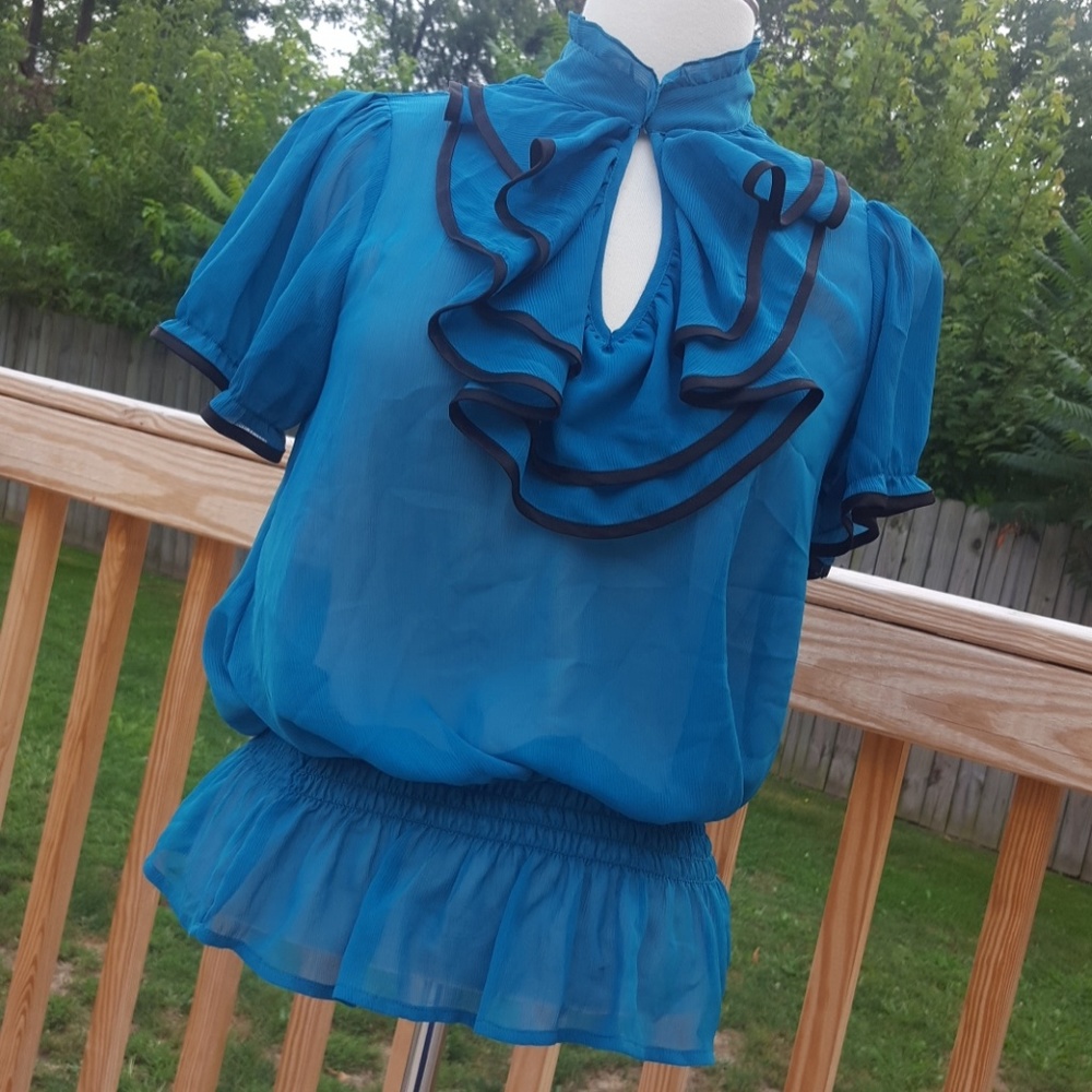 The Limited ruffle top (S)