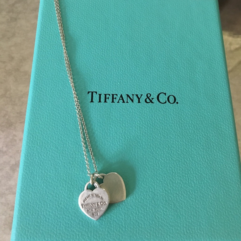 Mini Double Heart Tag Pendant