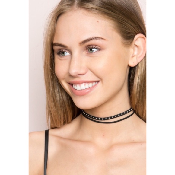 Brandy Melville Jewelry - NWOT brandy melville double strap choker