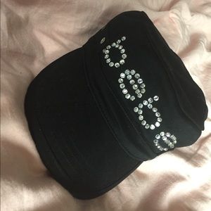 Authentic Bebe hat (black) perfect condition!