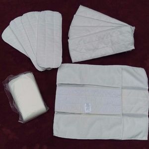 Cloth Diaper Inserts, Boosters, Liners