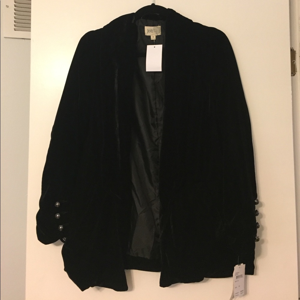 Velvet blazer