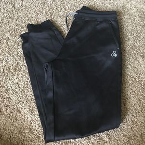 Men's Tek Gear DryTEK Black Joggers Small