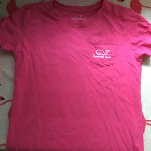 VINEYARD VINES GIRLS PINK TEE🐳💫