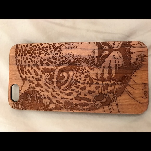 SET OF 2 IPHONE 📱 6PLUS WOOD PHONE CASES - Picture 4 of 5