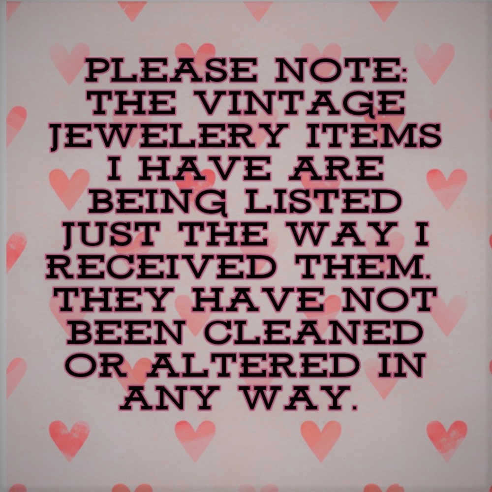 Vintage Jewelry Items