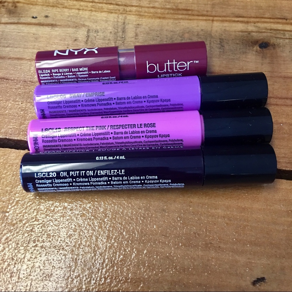 NYX Lip Suede Bundle