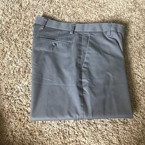 Men's Grey Dockers Flat Front Classic Fit Pants