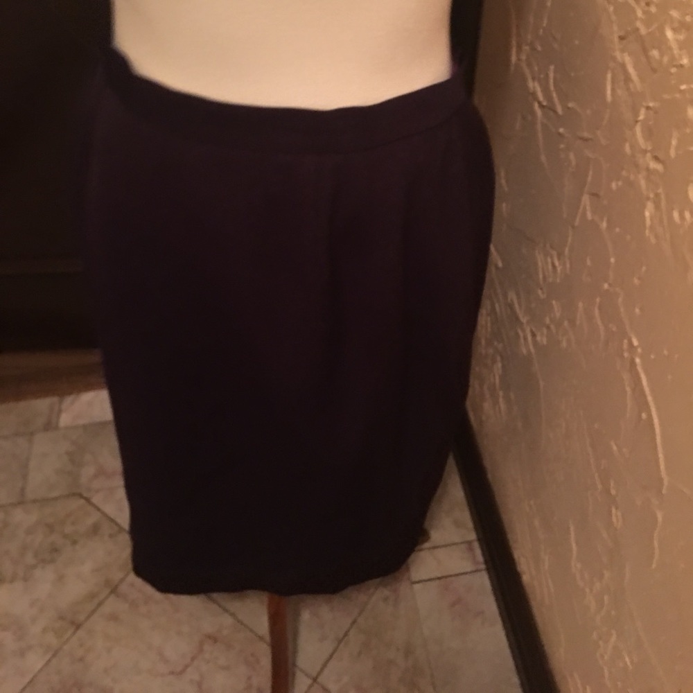 Plum skirt