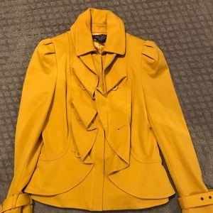 Mustard yellow jacket