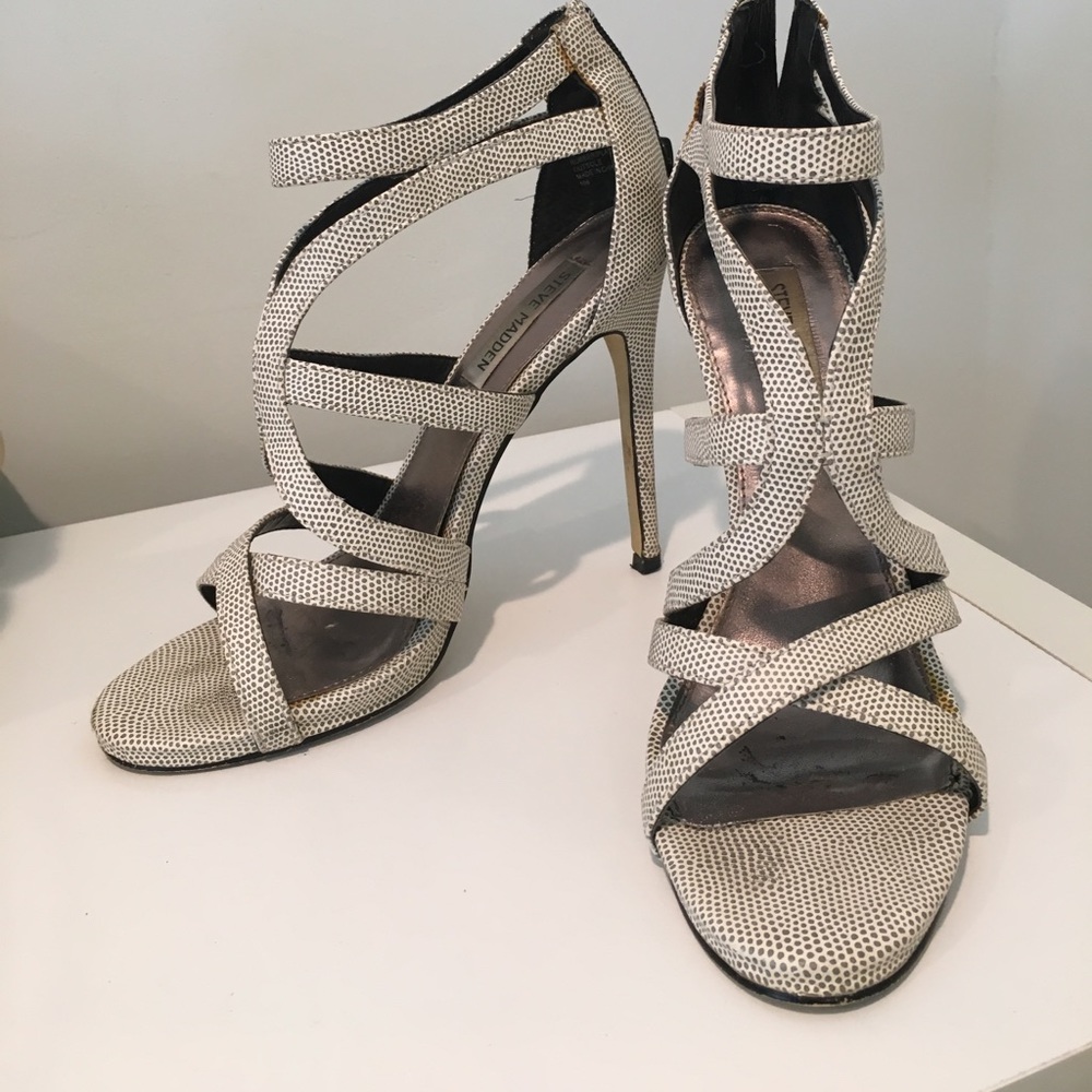 Steve Madden strapped heels