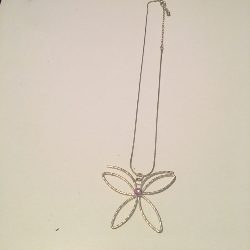 Large Butterfly necklace