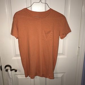 Orange short sleeve t shirt