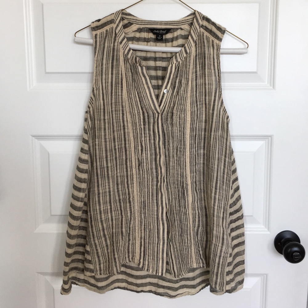 LUCKY BRAND Striped tank