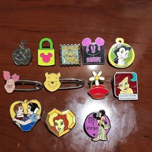 Disney Pin and Button Lot