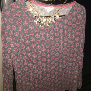 Boden Long Sleeve Printed Tee