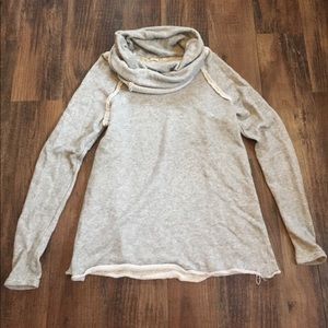 Cowl neck sweatshirt