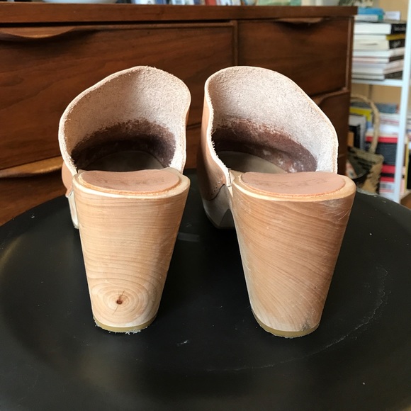 Bryr Clogs, Clementine High Heel, Camel Sz 38 - Picture 5 of 8