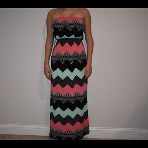 Patterned Maxi Dress