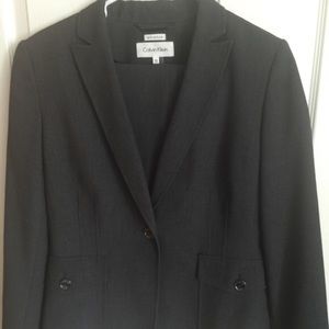 Charcoal Grey Like New Calvin Klein Pant Suit