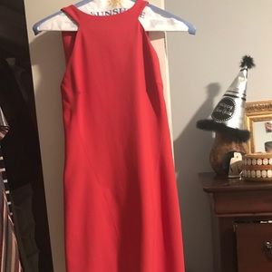 Elizabeth and James Red dress