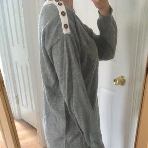 Madewell Wallace sweater tunic dress